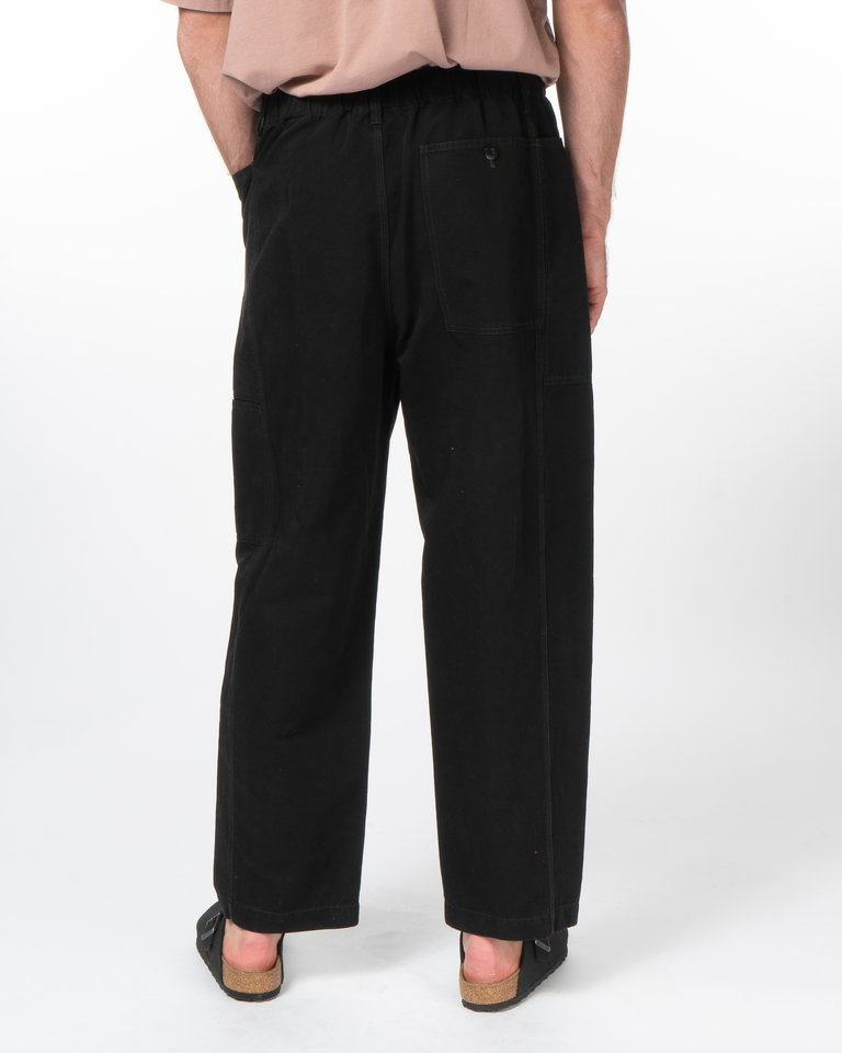 Lemaire Pantalon Fatigue Noir