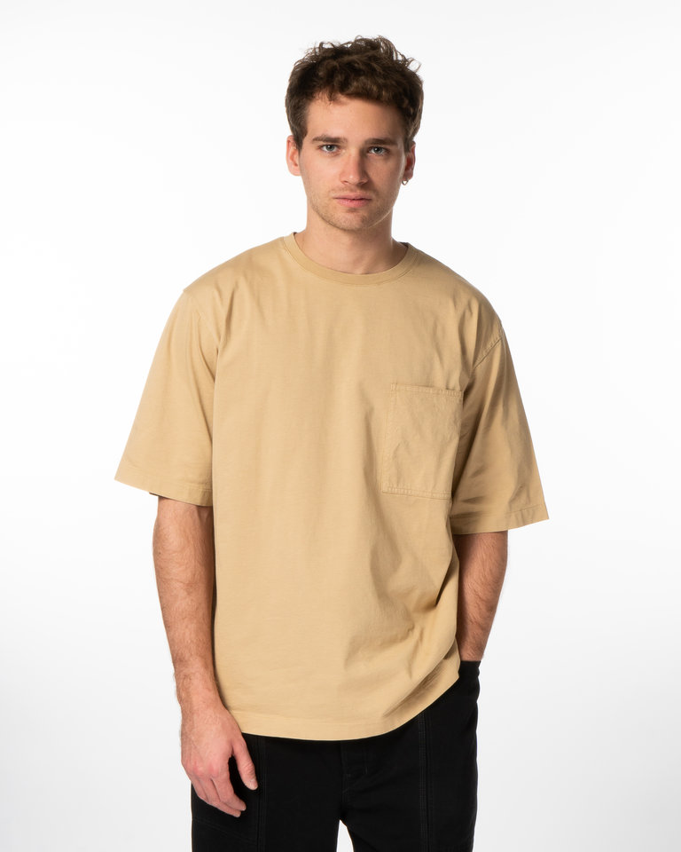 Lemaire Pale Straw Boxy T-Shirt