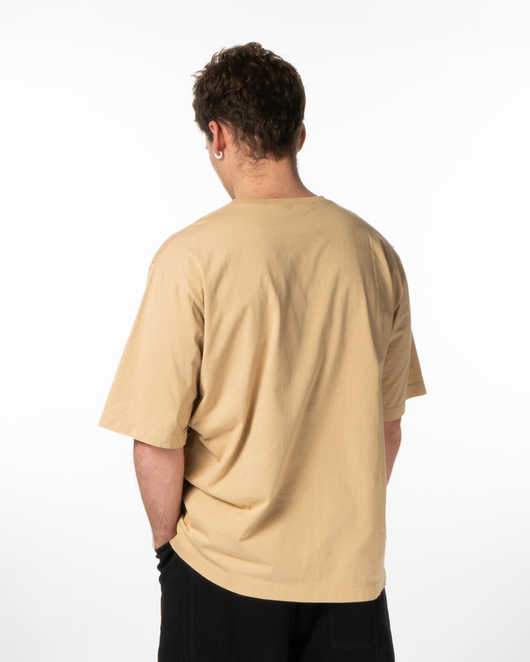 Lemaire Pale Straw Boxy T-Shirt