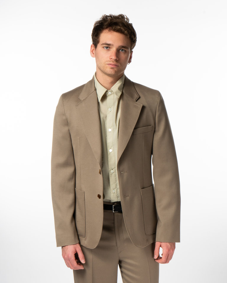 Lemaire Taupe Unisex Light Jacket