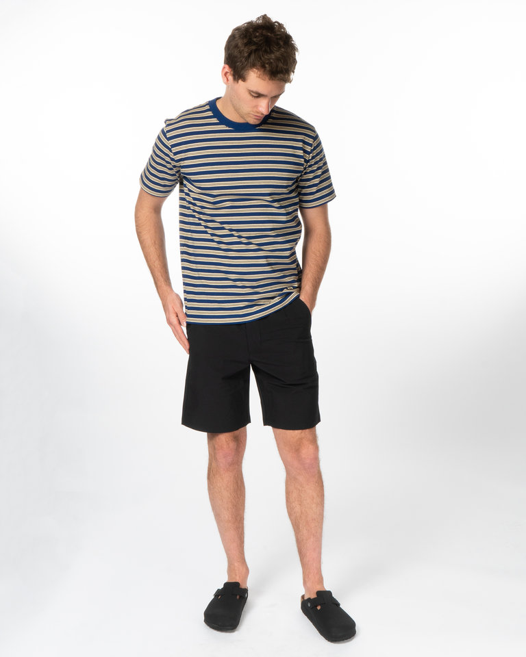 Norse Projects Blue Johannes Nautical Stripe T-Shirt