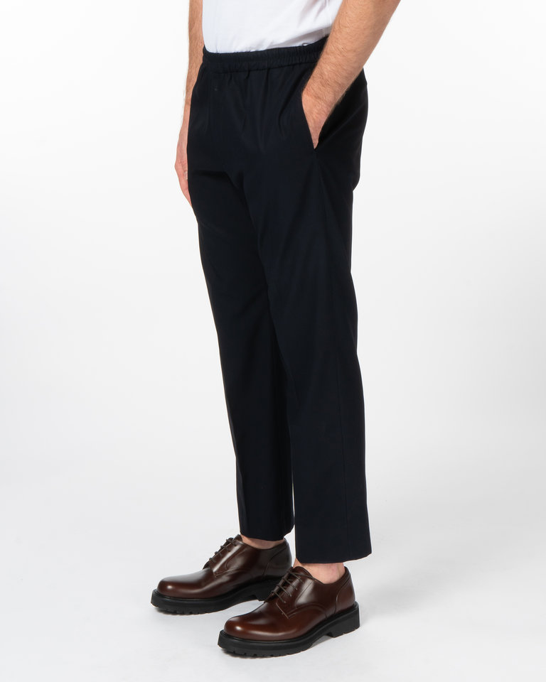 Dries Van Noten Pantalon Parkino Marine