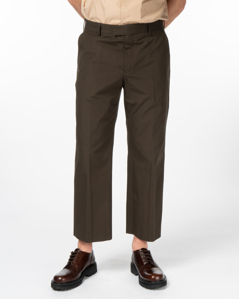 Dries Van Noten Pantalon Pinnet Kaki