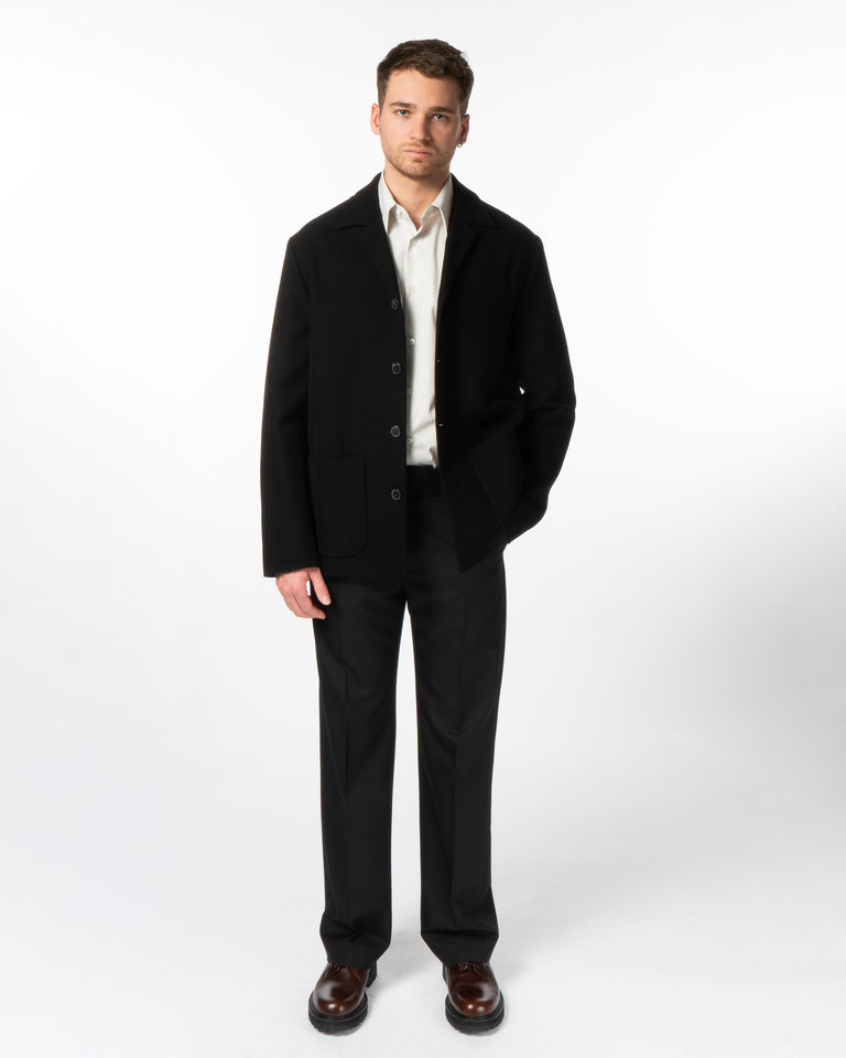 Dries Van Noten Pantalon Pinnet Noir