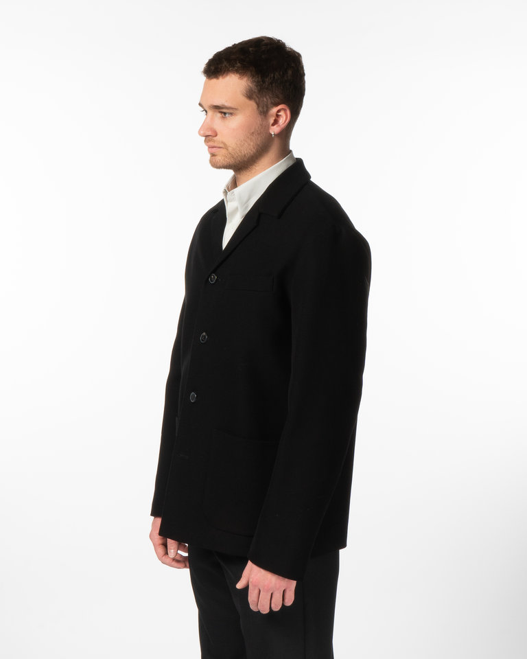 Dries Van Noten Black Bayos Jacket