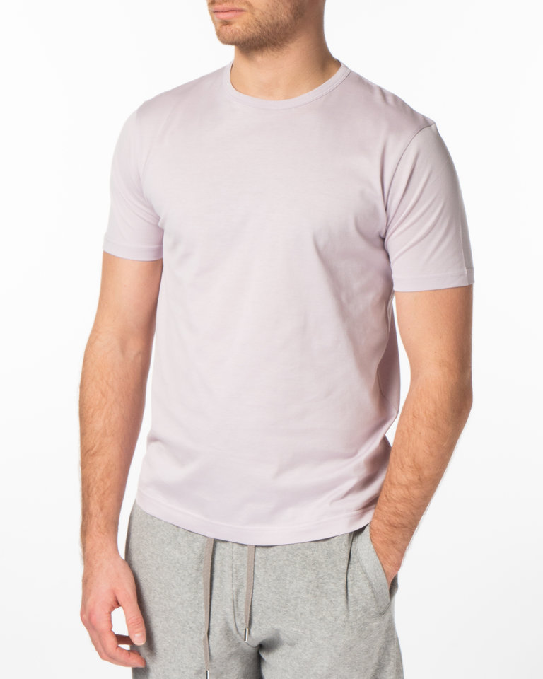 Sunspel Lilac T-Shirt