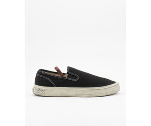 Acne Studio: Slip-On Black/White Shoes | Men's Designer Clothes