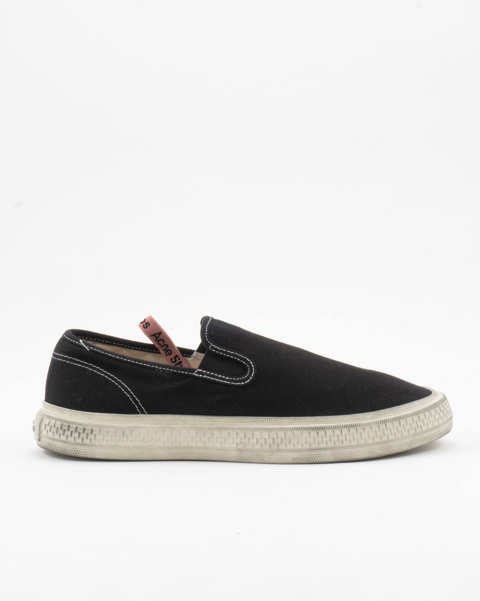 Chaussures Slip-On Noires et Blanches