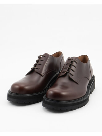 Dries Van Noten Chaussures en Cuir Brunes
