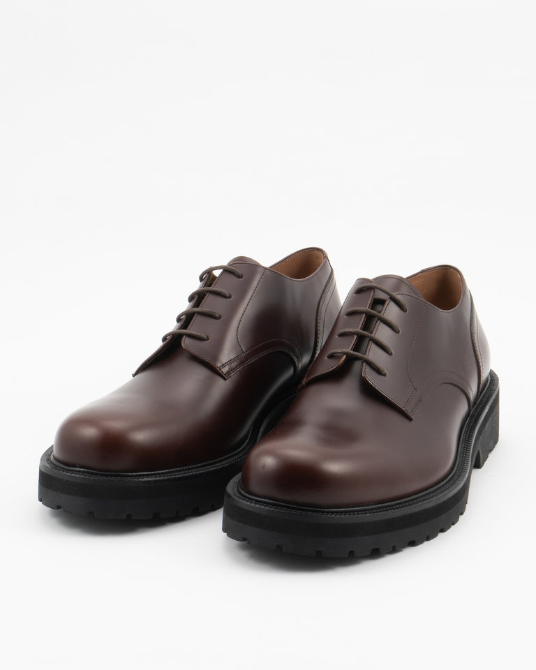 Dries Van Noten Brown Leather Shoes