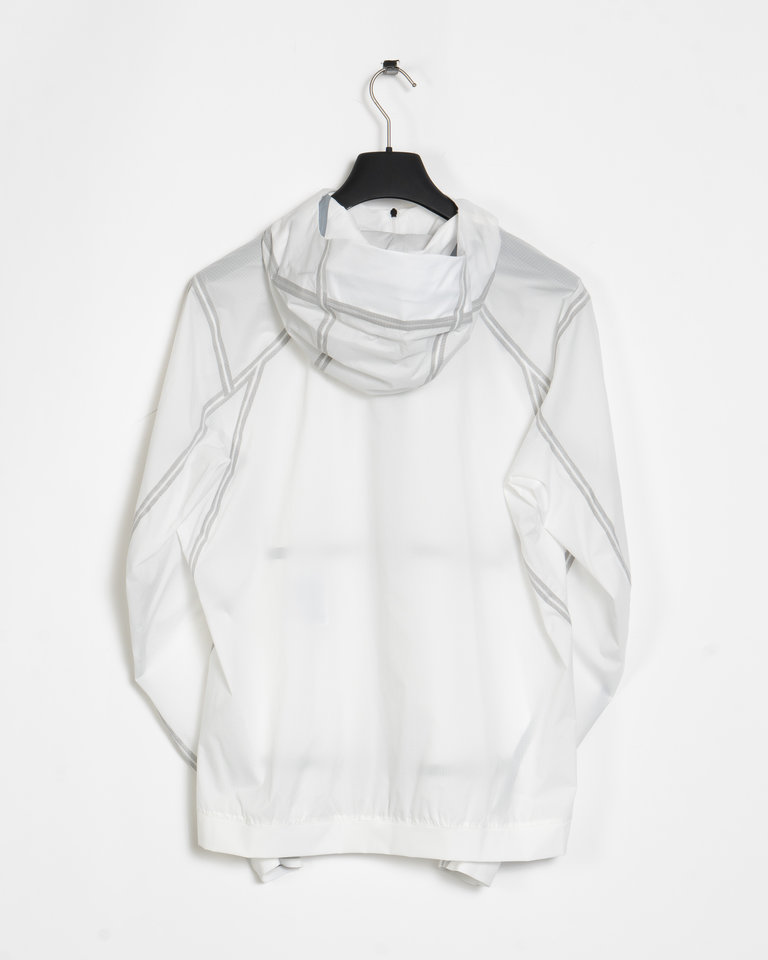 Veilance White Demlo Hooded Jacket