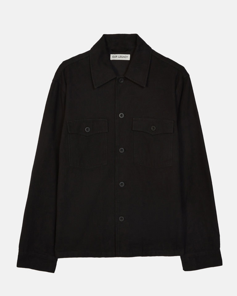 Our legacy Black Evening Coach Jacket