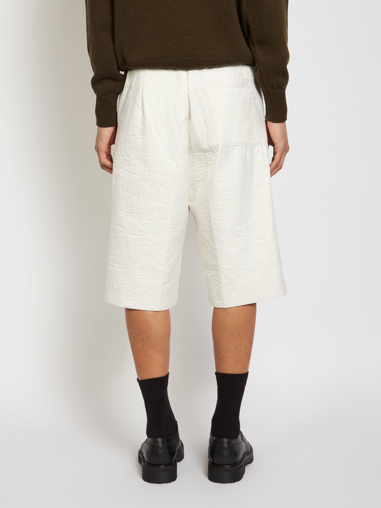 Dries Van Noten Short Large Blanc