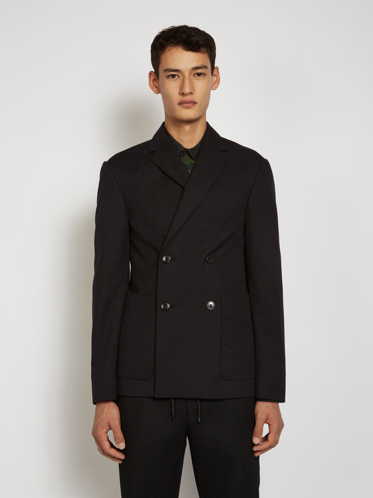 Dries Van Noten Veste à Double Boutonnage Noir