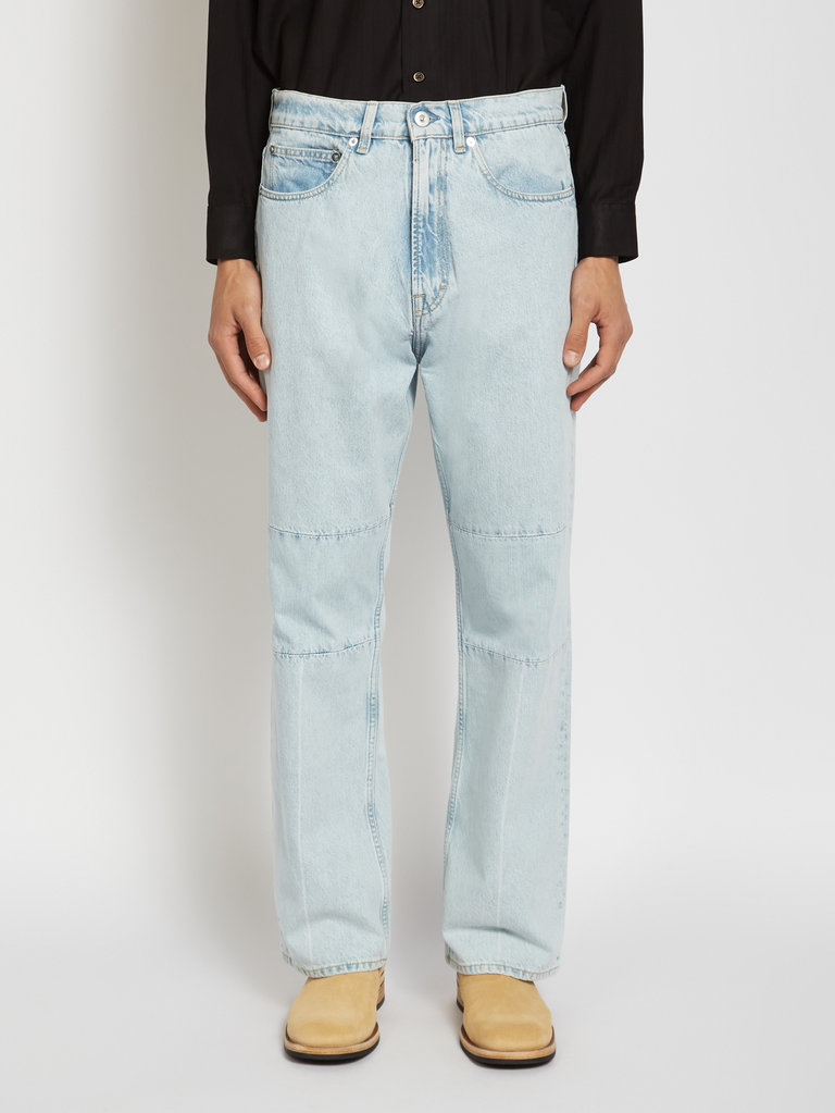 Extended Third Cut Blue Jeans