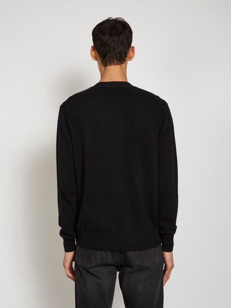 Acne Studios Black Smile Cardigan