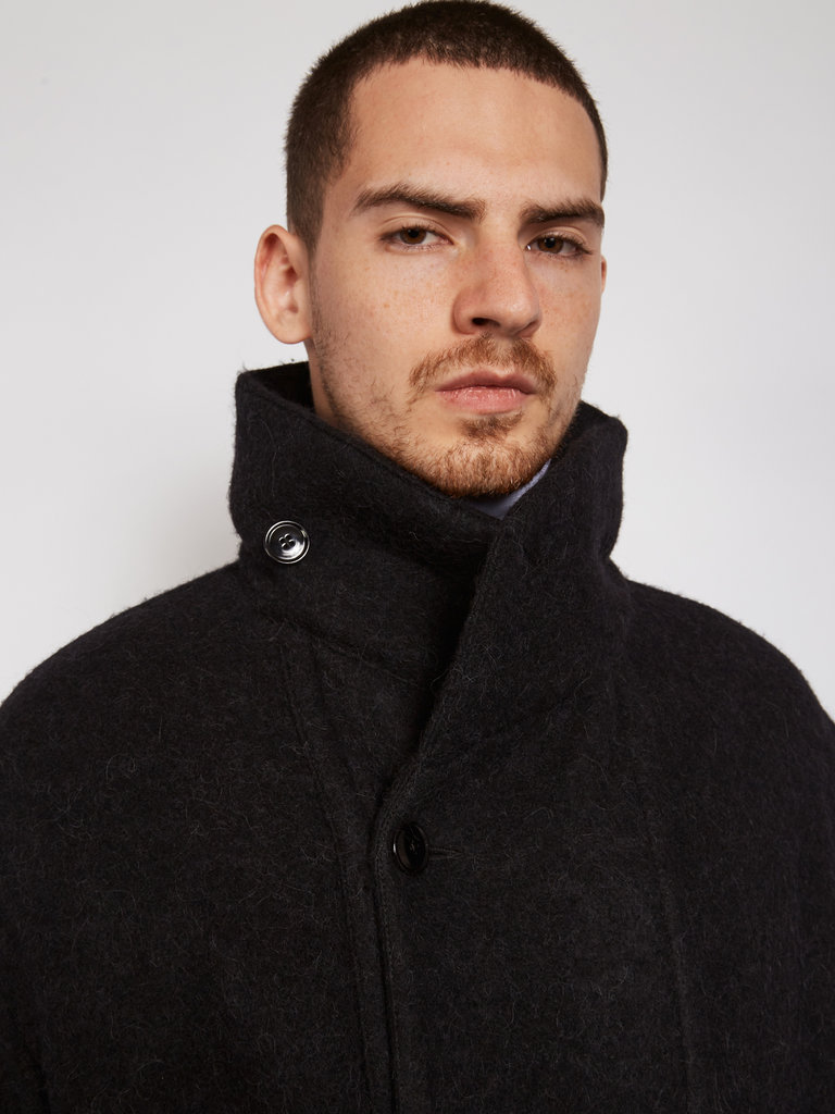 Lemaire Manteau Bathrobe Noir