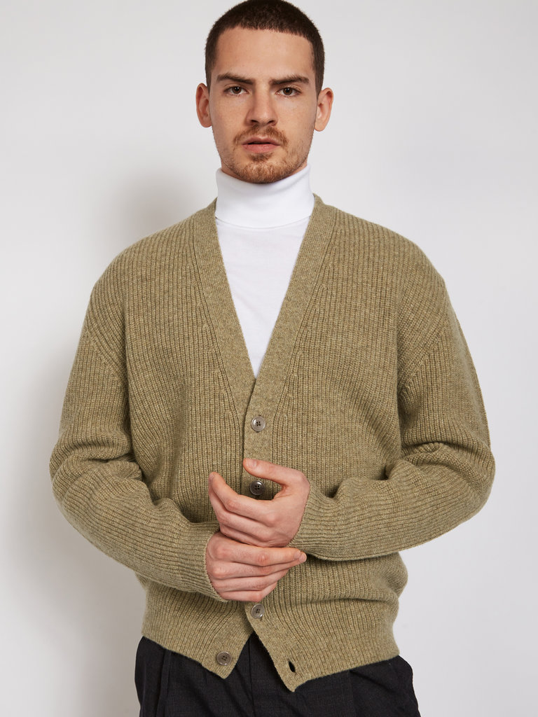 Lemaire Green Cardigan