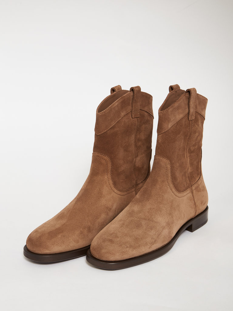 Lemaire Brown Western Boots