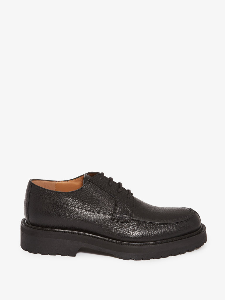 Dries Van Noten Black Leather Shoes