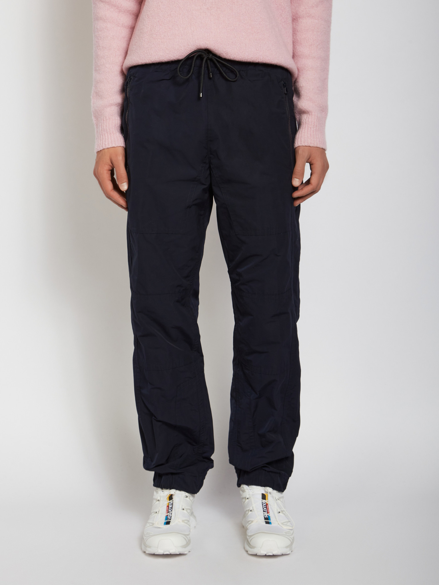 Dries Van Noten: Navy Peatt Pants | Men's Designer Clothes
