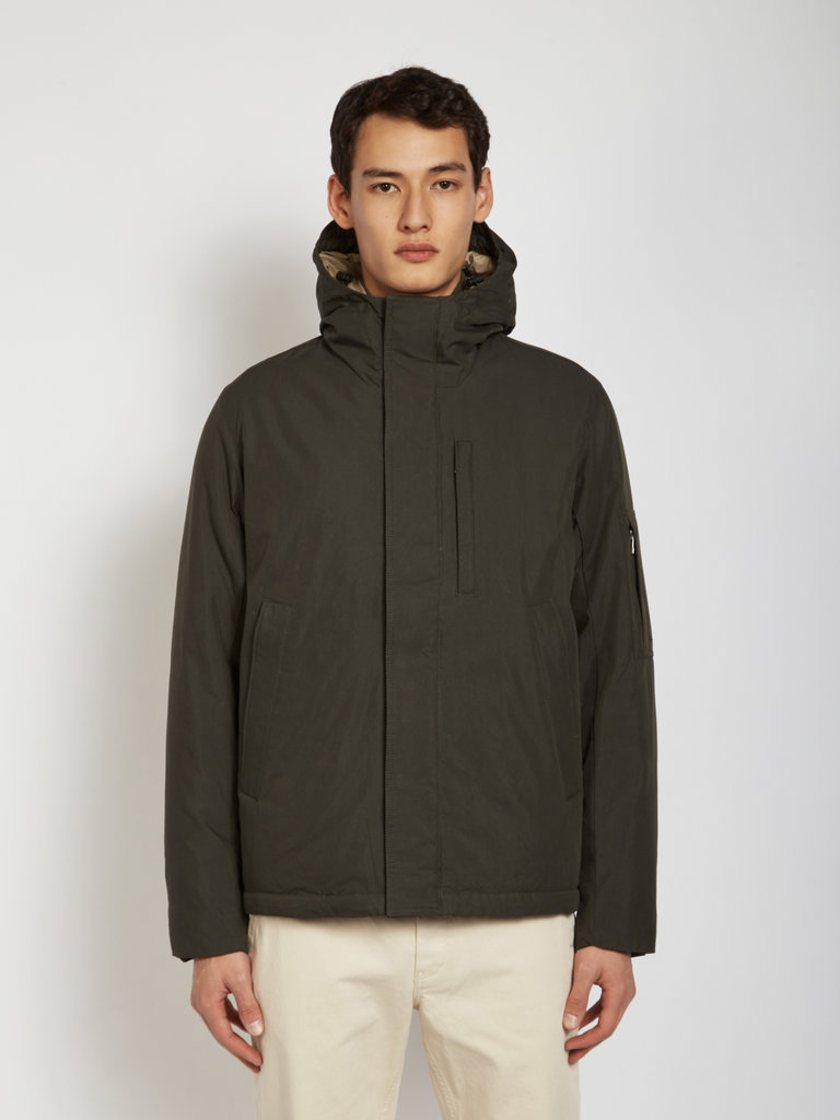 Norse Projects Manteau Fyn Vert Kaki