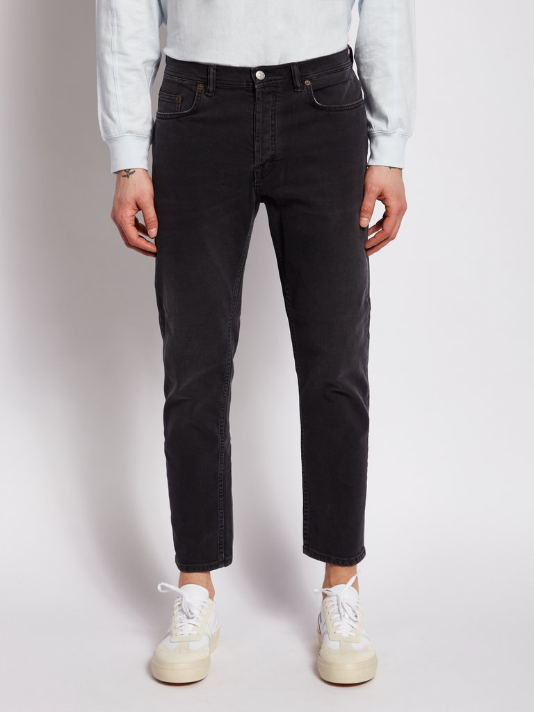 Acne Studios Jeans River Noir Usé