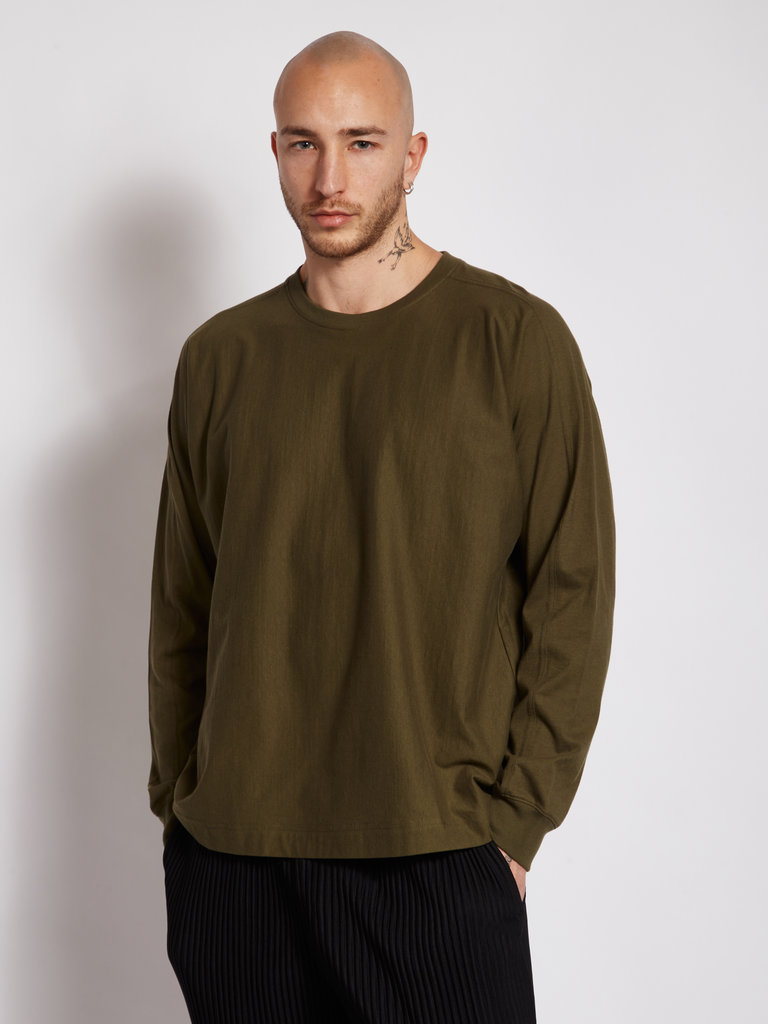 Homme Plissé Green T-shirt