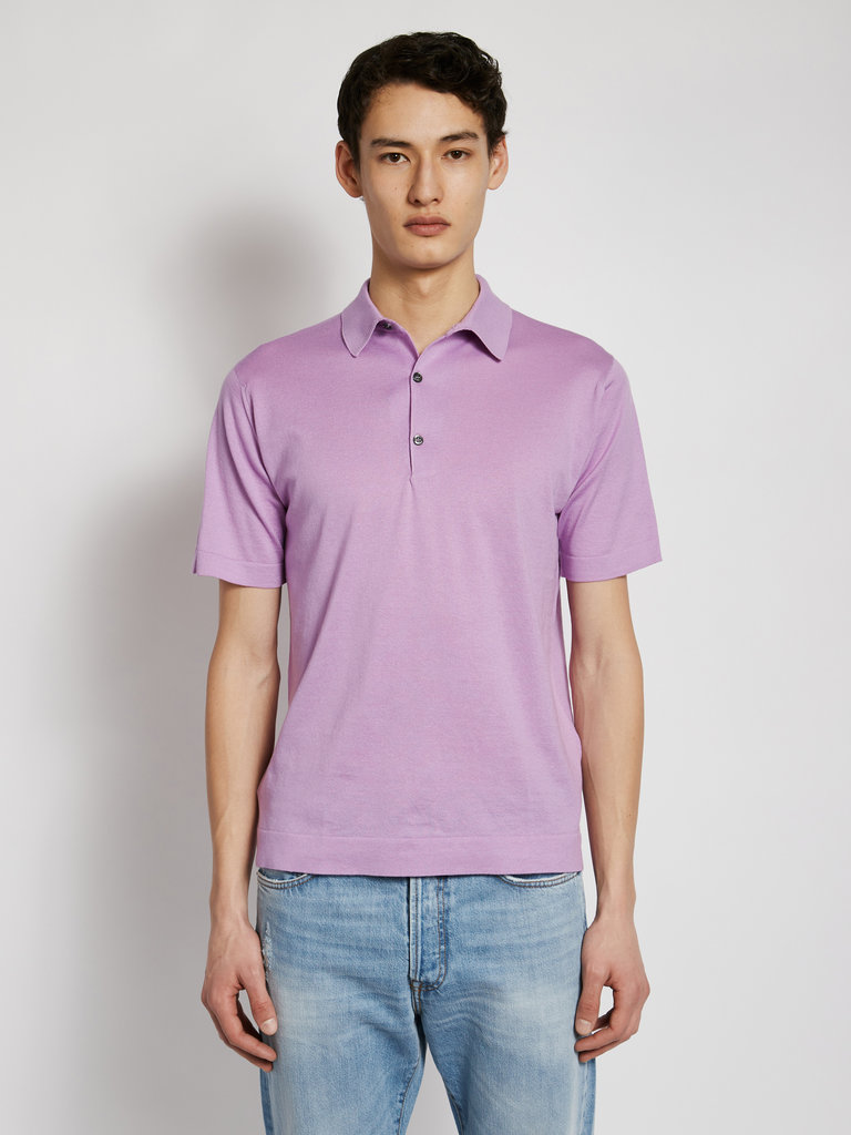 John Smedley Lilas Mycroft Welted Polo-Shirt