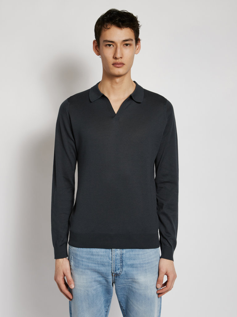 John Smedley Granite Puck Polo-Shirt