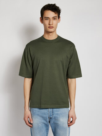 John Smedley Green Tindall T-Shirt