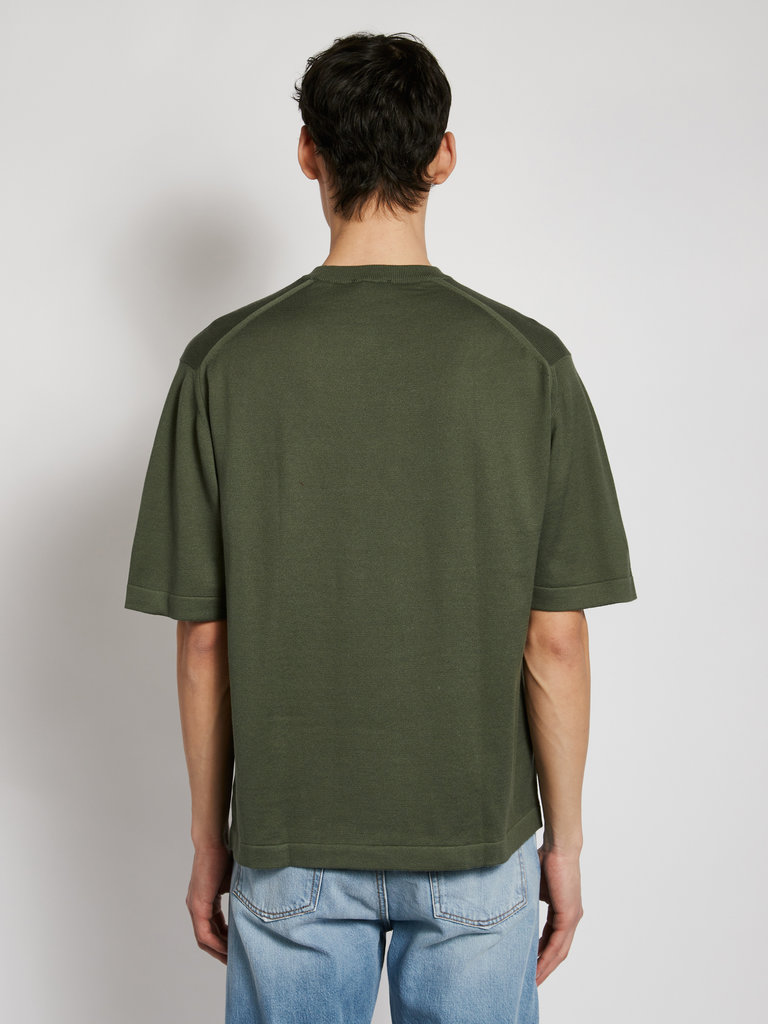 John Smedley Green Tindall T-Shirt