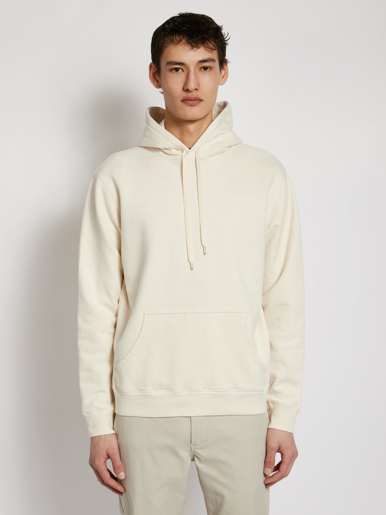 Sunspel Ecru Overhead Hoody