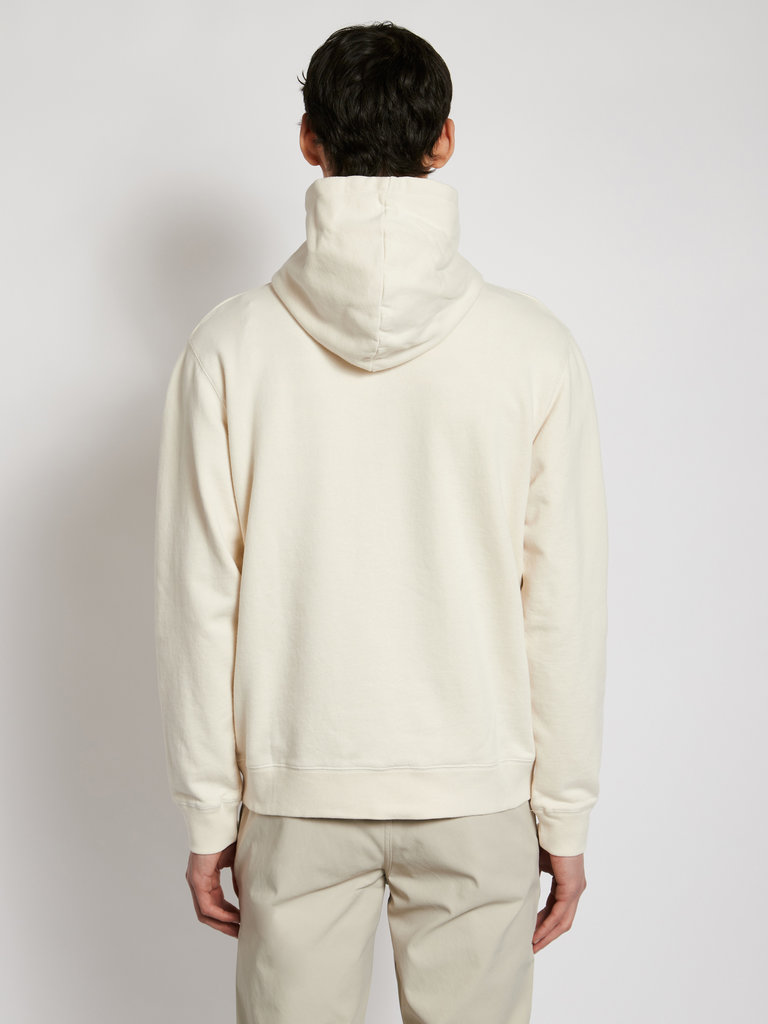 Sunspel Ecru Overhead Hoody