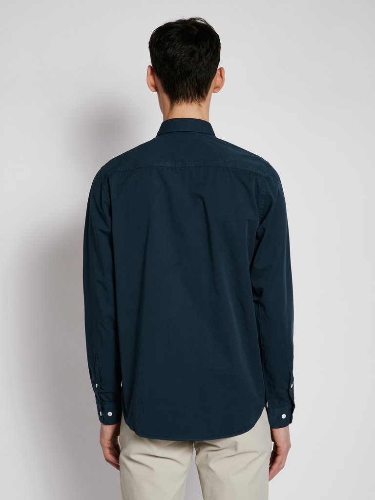 Norse Projects Navy Light Twill Anton Shirt