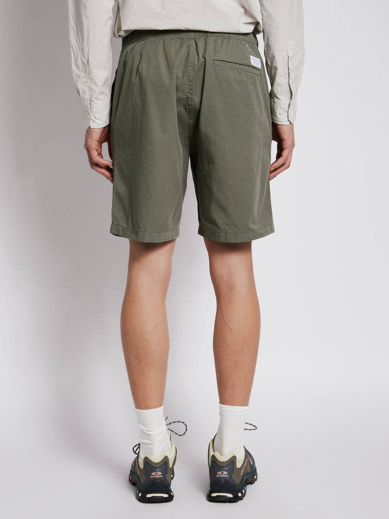 Norse Projects Green Ezra Light Twill Shorts