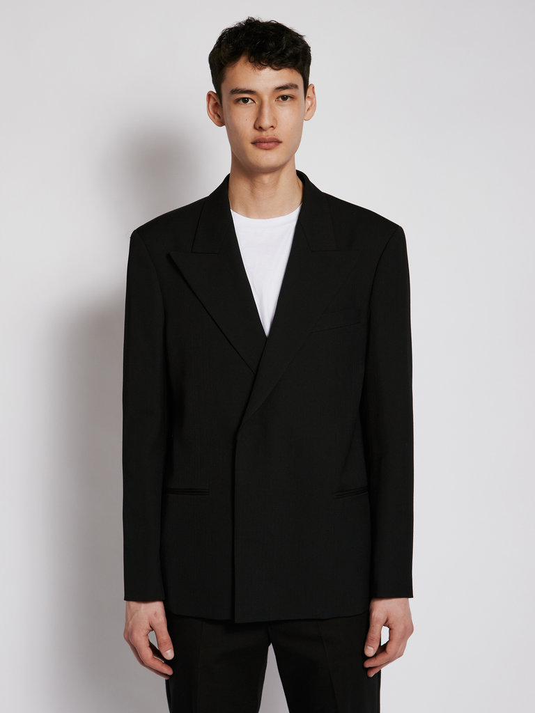 Acne Studios Black Double Breasted Jacket