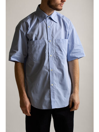 Arpenteur Chemise à Manches Courtes Stereo Bleue Pâle Arpenteur Chemise à Manches Courtes Stereo Bleue Pâle