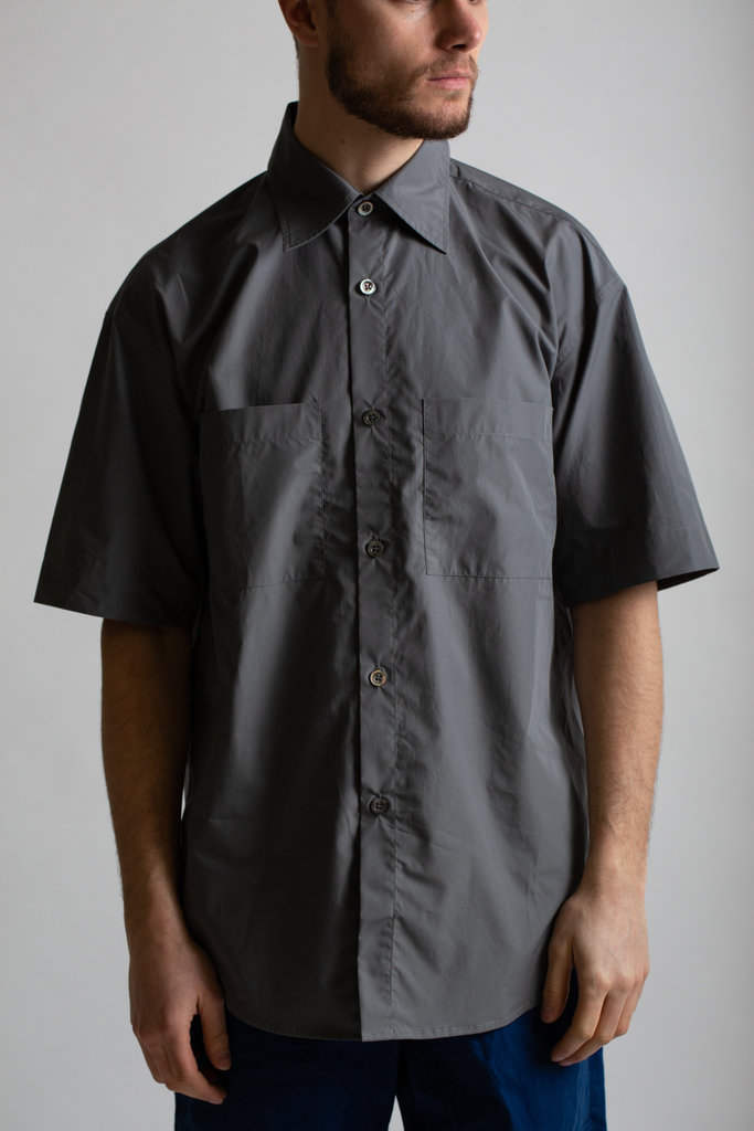 Arpenteur Grey Short Sleeve Stereo Shirt