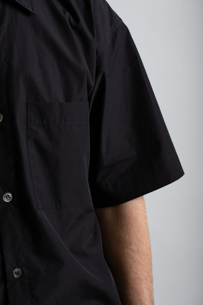 Arpenteur  Black Short Sleeve Stereo Shirt