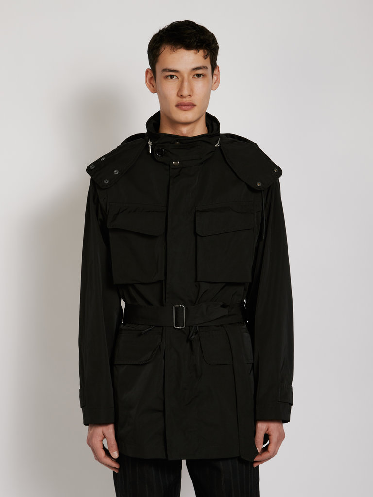 Dries Van Noten Manteau Vulcan  Noir