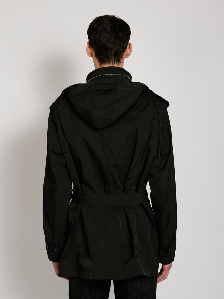 Dries Van Noten Vulcan Black Coat