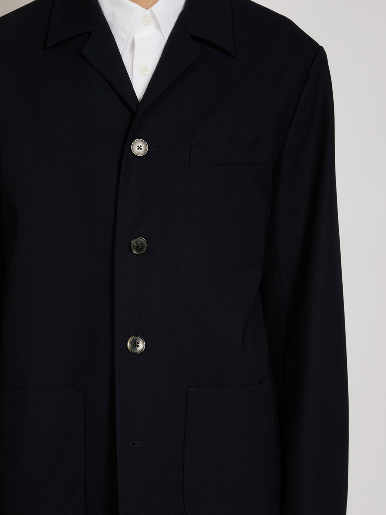 Dries Van Noten Veste Bayos Marine