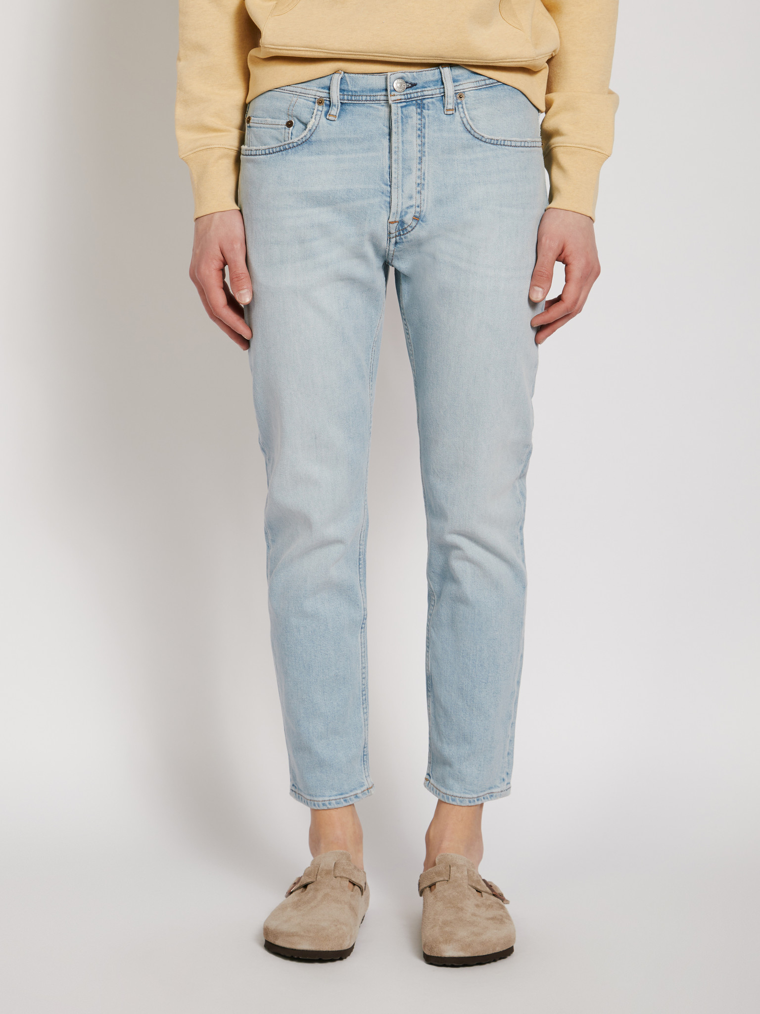 Acne Studio: Pale Blue River Jeans | Men