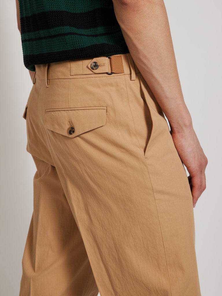 Dries Van Noten Sand Philip Cuffed Pants