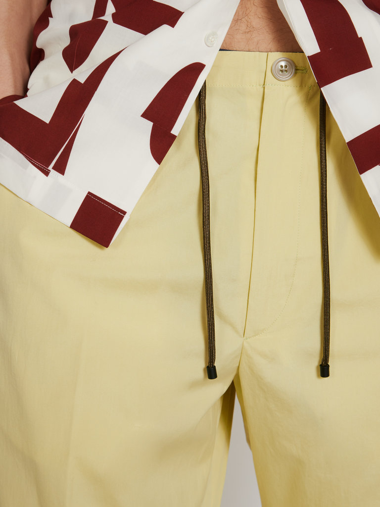 Dries Van Noten Penny Yellow Pants