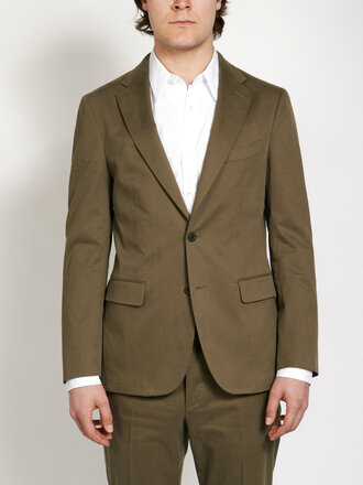 Boglioli Khaki Classic Suit Jacket