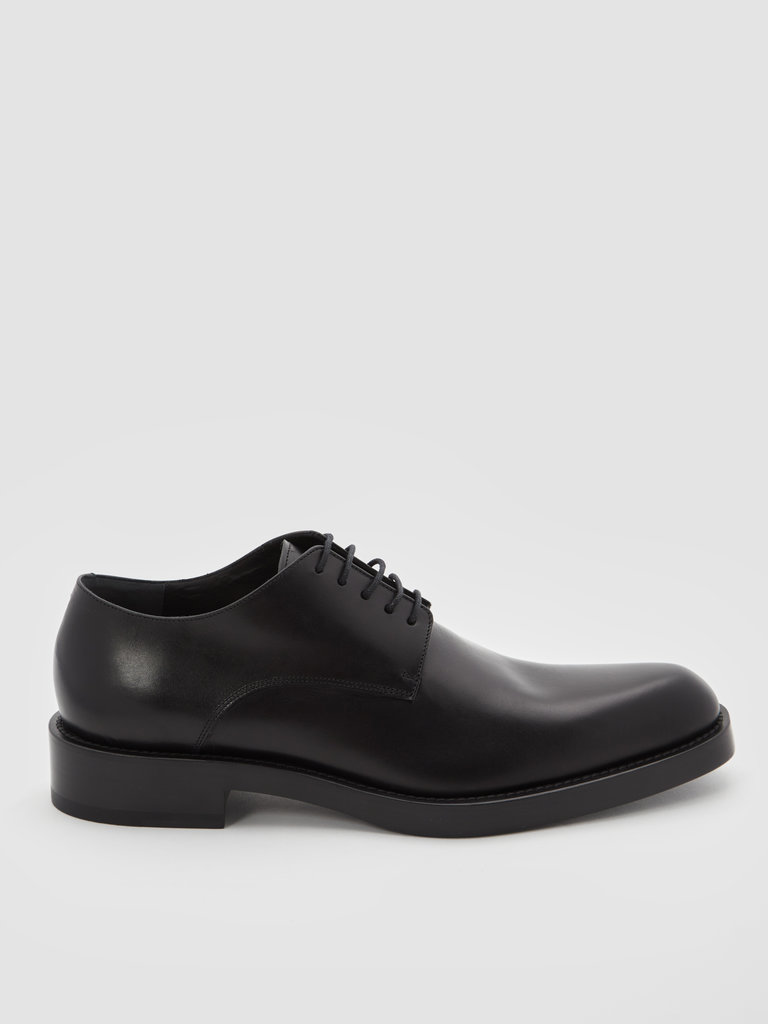 Dries Van Noten Classic Black Leather Shoes