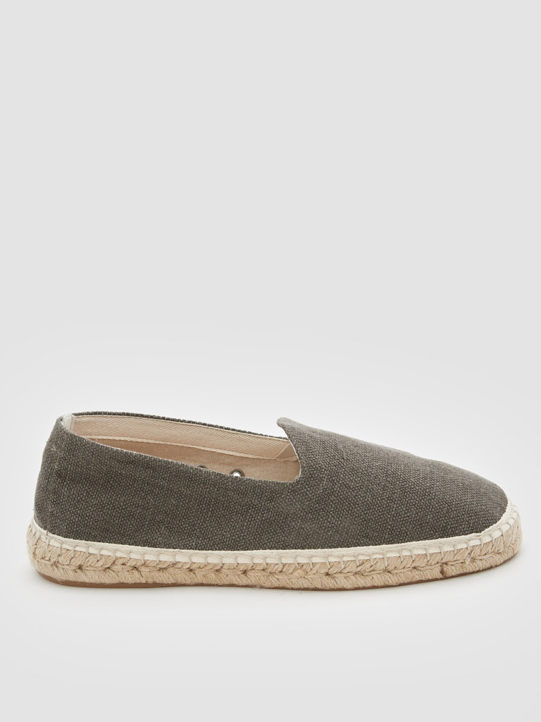 Espadrilles en Lin Khaki