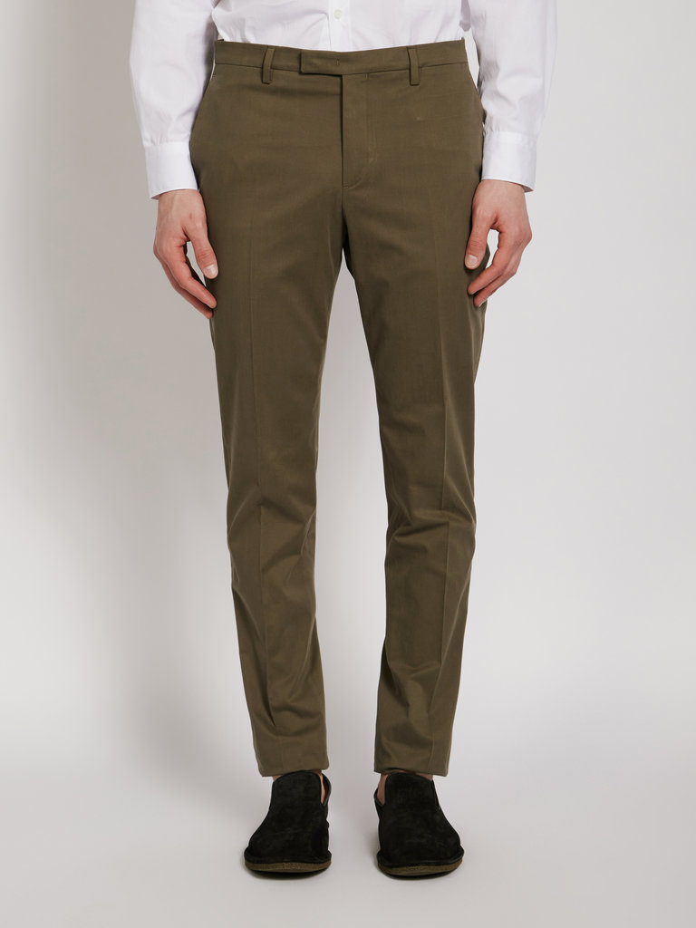 Boglioli Khaki Classic Suit Pants